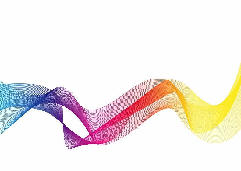 free vector Abstract Colorful Curve Vector Illustration